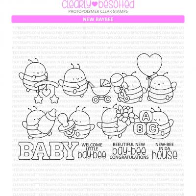 Clearly Besotted Stempel -  New Baybee